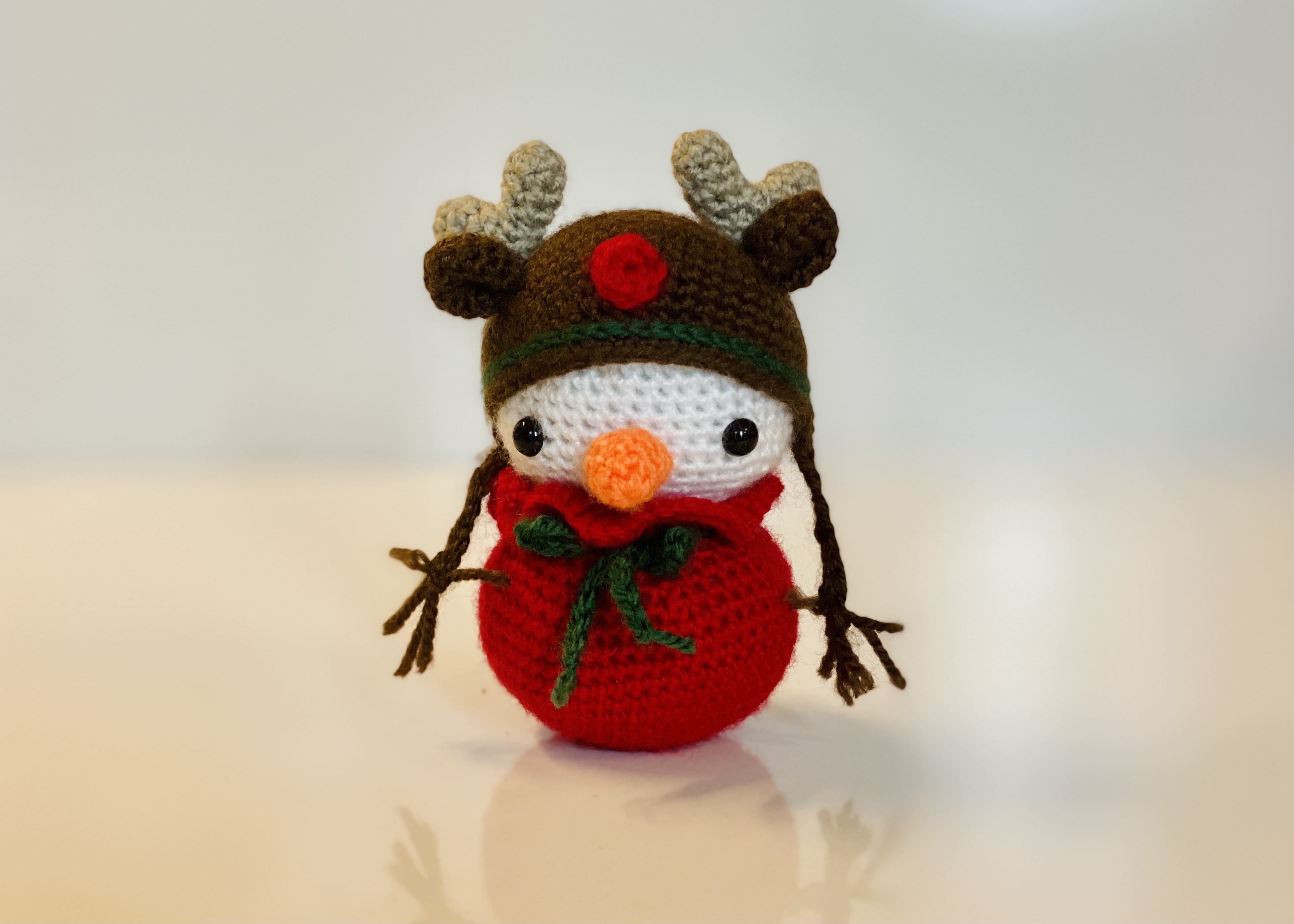 Crocheted comfort piece