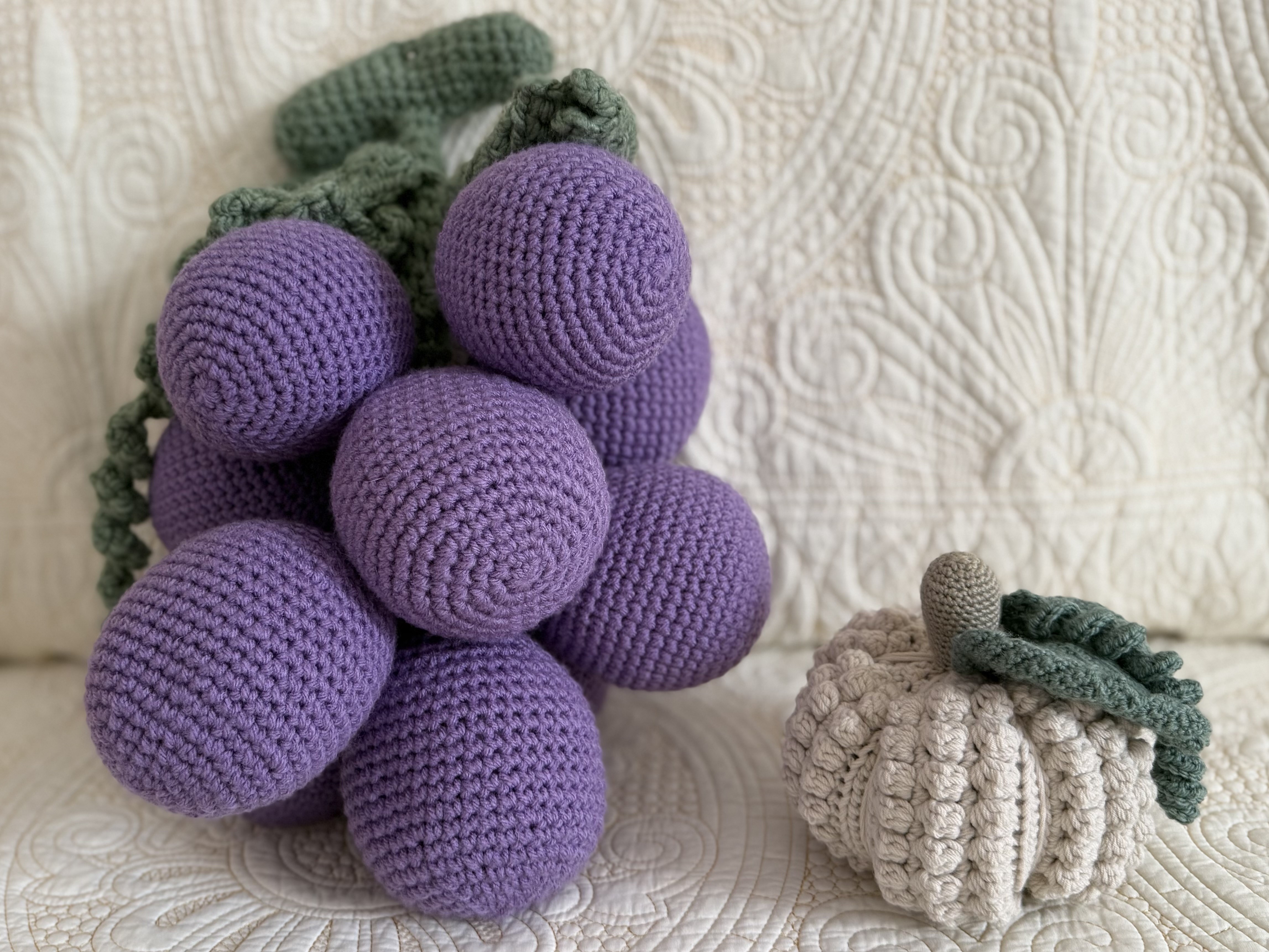 Crocheted comfort piece