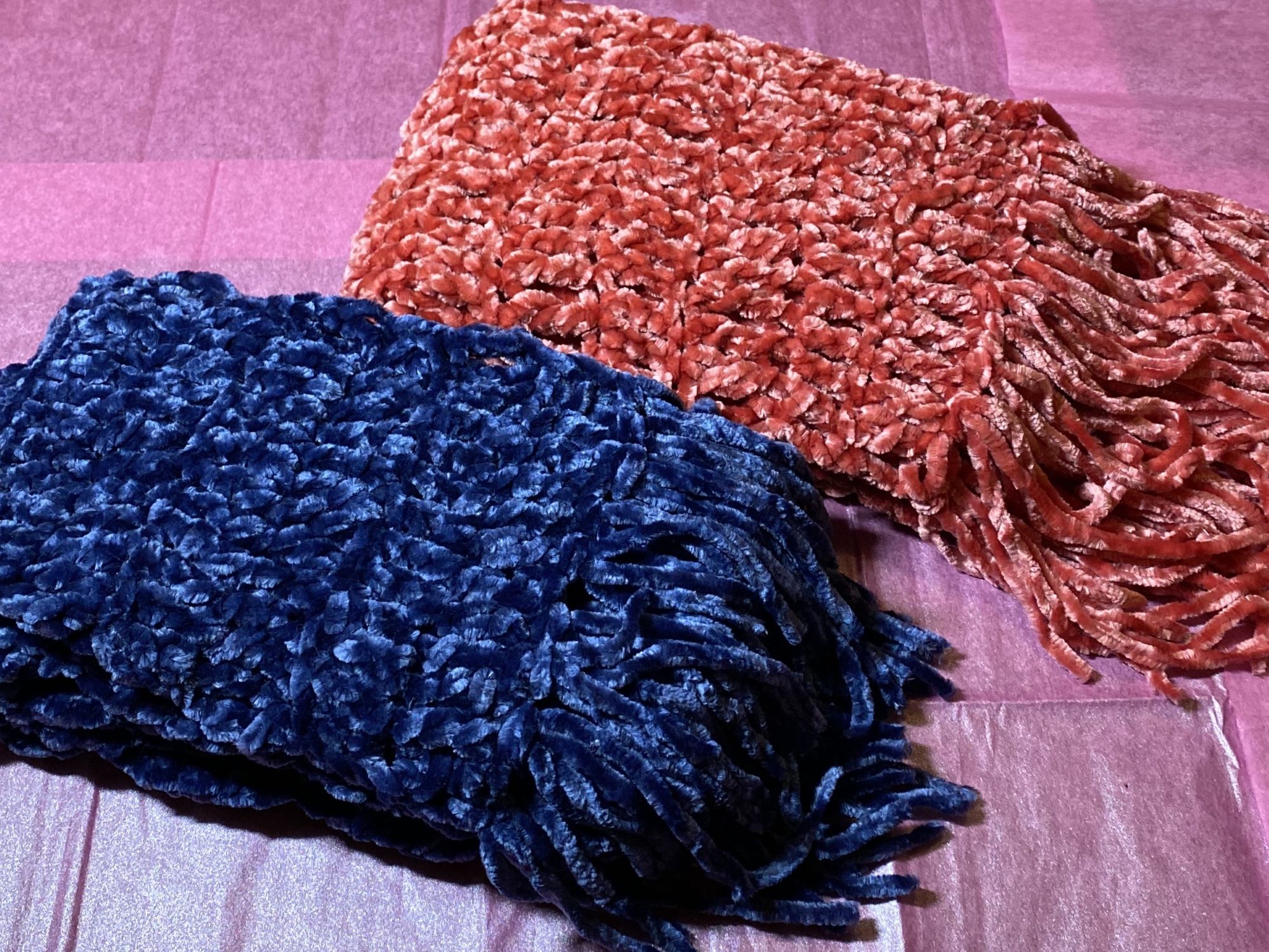 Crocheted scarf
