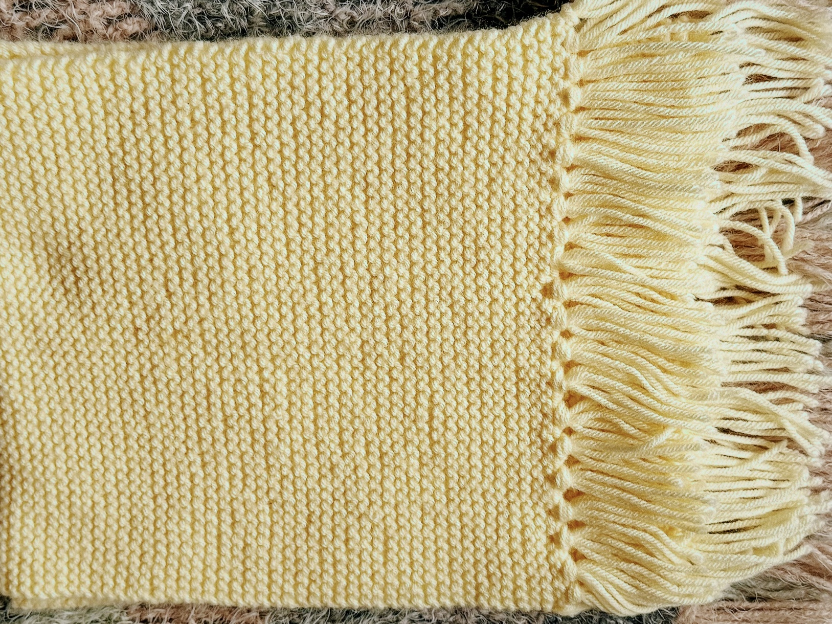 Crocheted scarf